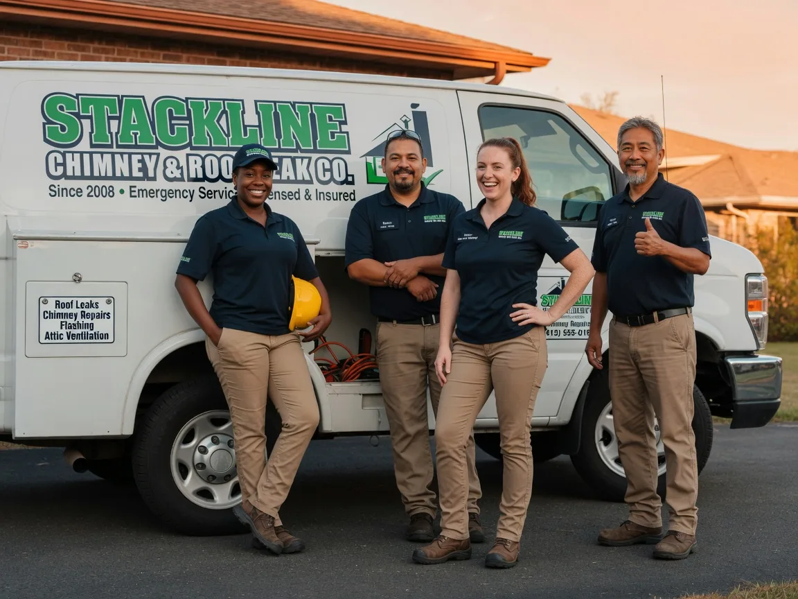 Chimney flashing repair company in Malvern, OH